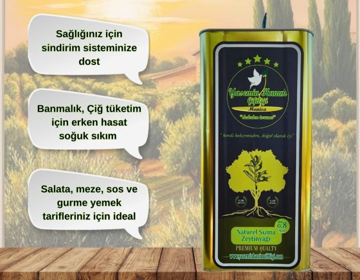 0,4 Asit 5 LT Erken Hasat Zeytinyağı - Görsel 2