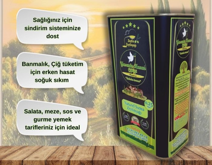 0,5 Asit 3 LT Erken Hasat Zeytinyağı - Görsel 2