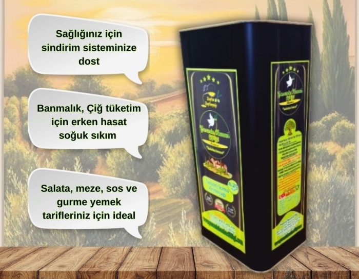 0,5 Asit 5 LT Erken Hasat Zeytinyağı - Görsel 2