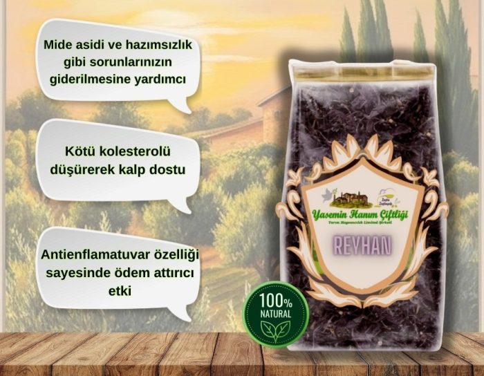 Mor Reyhan 50 GR Doğal Kurutulmuş - Görsel 2