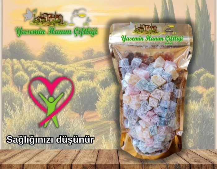 Karışık Meyve Aromalı Kuş Lokumu 1. Kalite 500 GR